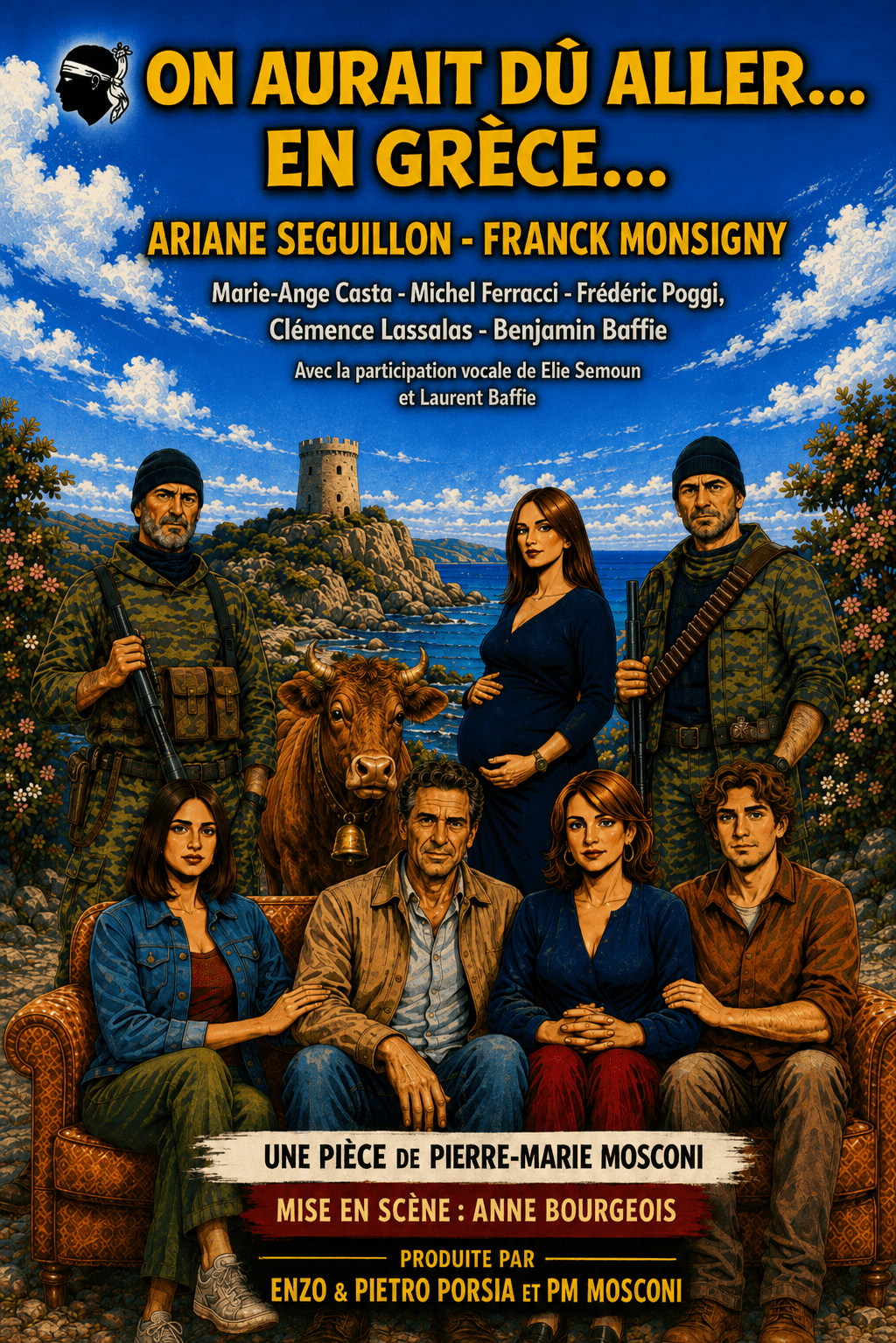 Affiche de On aurait dû aller en Grèce…