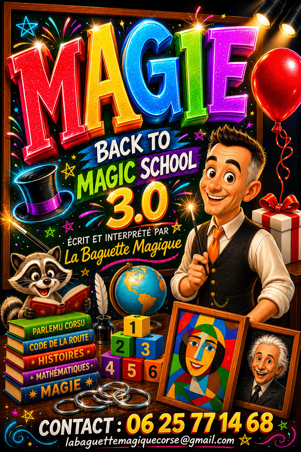 Affiche de Magie : Back to Magic School 3.0