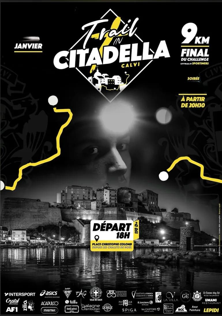 Affiche de City Trail Citadella