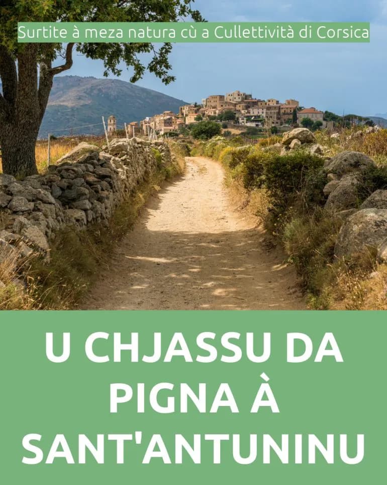 Affiche de Le sentier de Pigna à Sant’Antonino