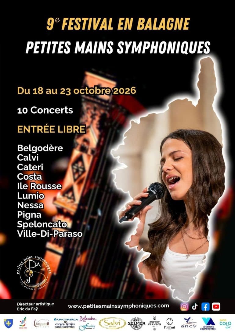Affiche de Les Petites Mains Symphoniques – Speloncato