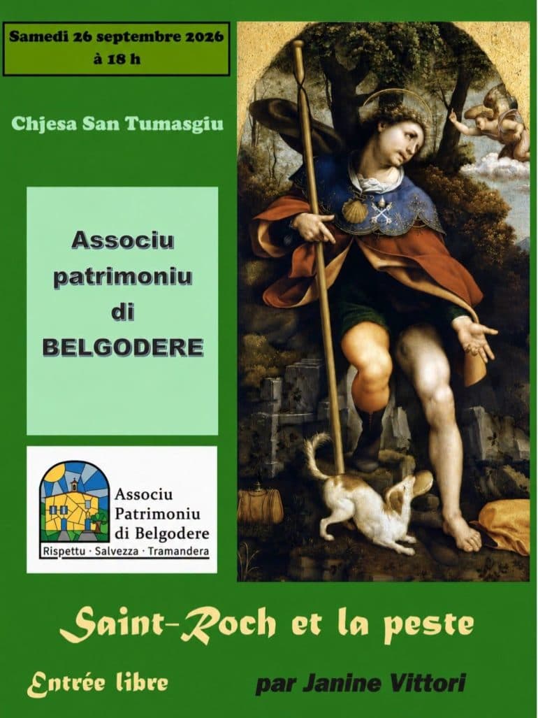 Affiche de Conférence de Janine Vittori