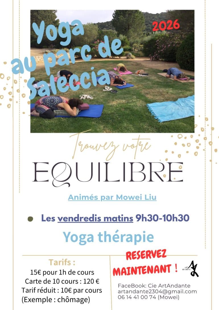 Affiche de Yoga Thérapie