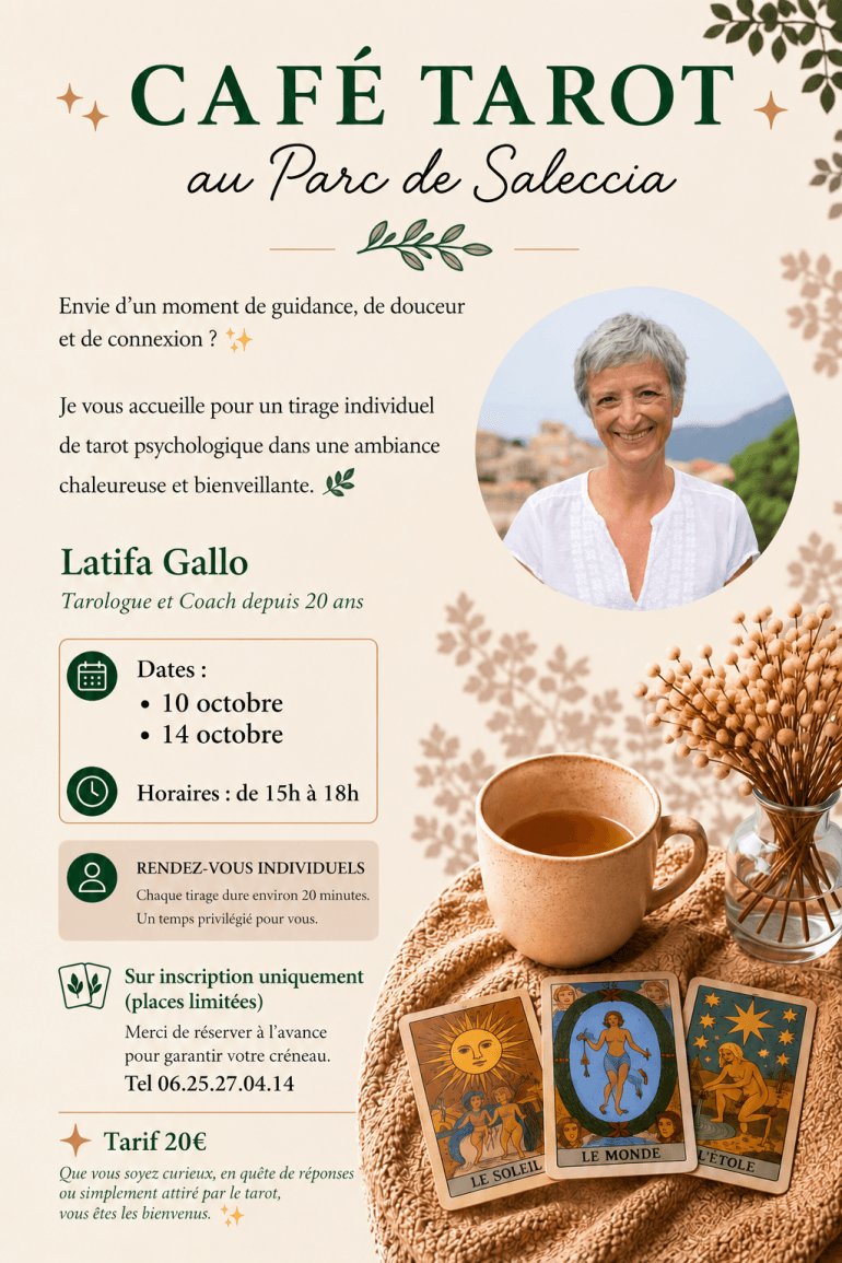 Affiche de Café Tarot