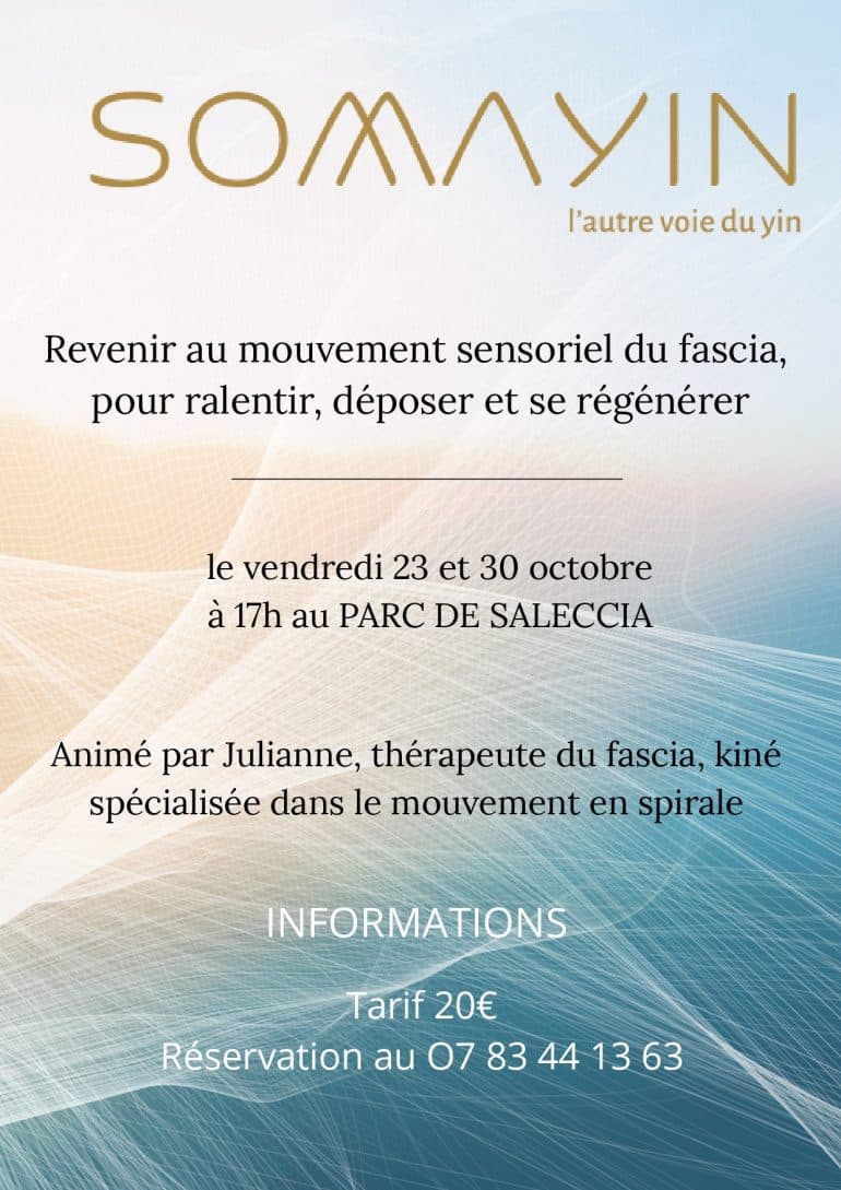 Affiche de Atelier Fascia Soma Yin