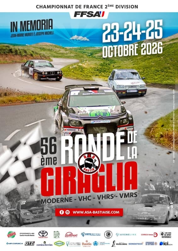 RALLYE - 56éme Ronde de la GIRAGLIA