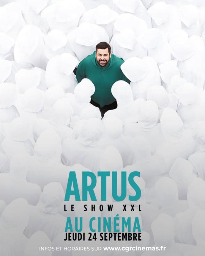Affiche de Diffusion du spectacle « Artus - Le Show XXL »
