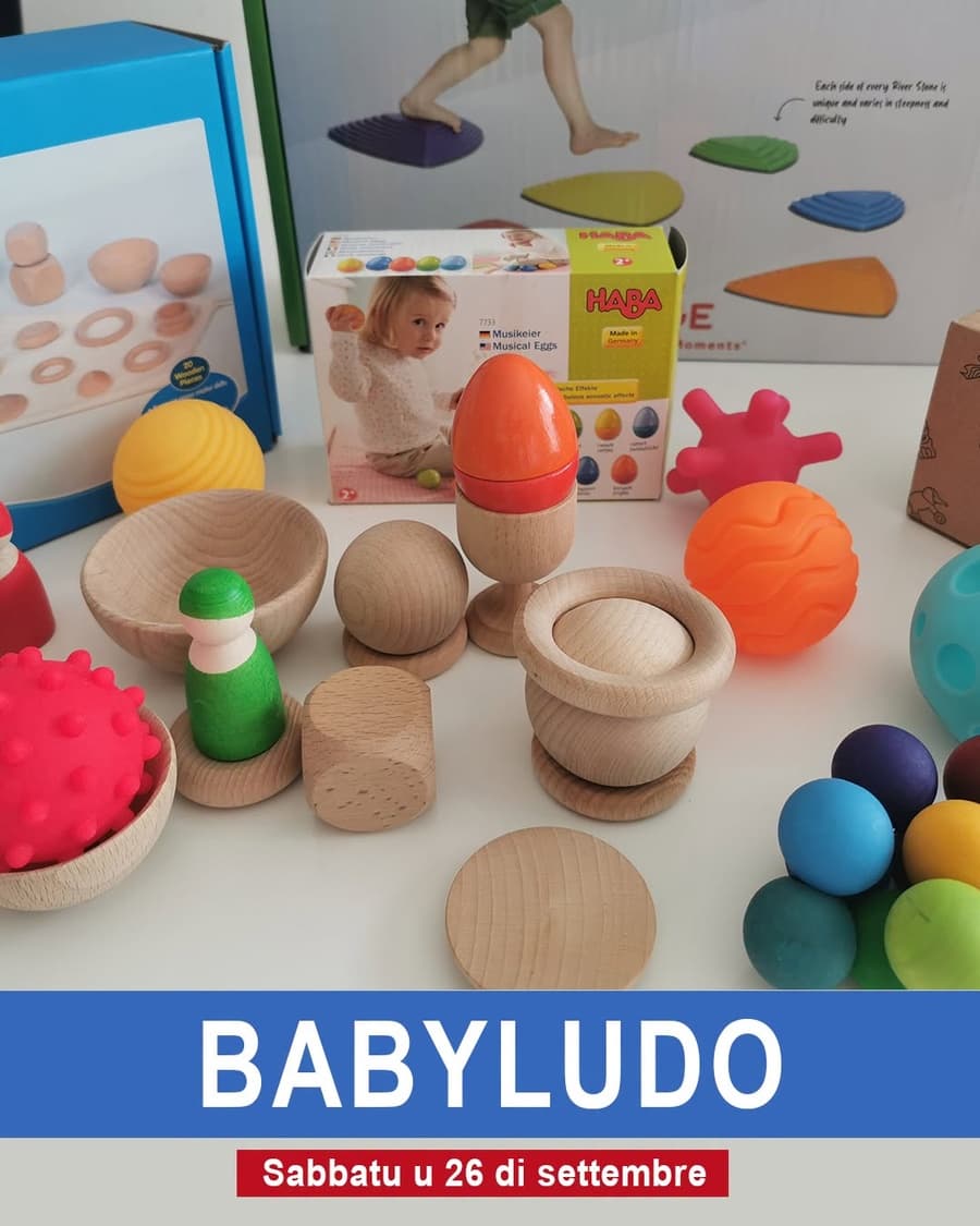 Affiche de Baby ludo avec la Ludothèque de Bastia