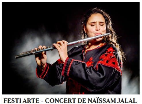 Affiche de Festi Arte : concert de Naïssam Jalal à l’église Saint-Dominique