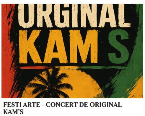 Affiche de Festi Arte : concert d’Original Kam’s à la Halle de l’Arsenal