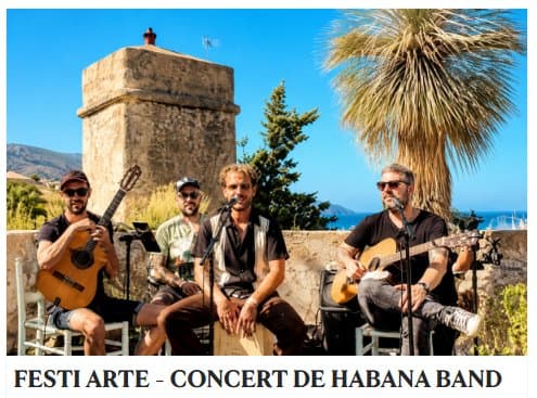 Affiche de Festi Arte : Musicà u mondu / Concert d'Habana Band - Halle de l'Arsenal