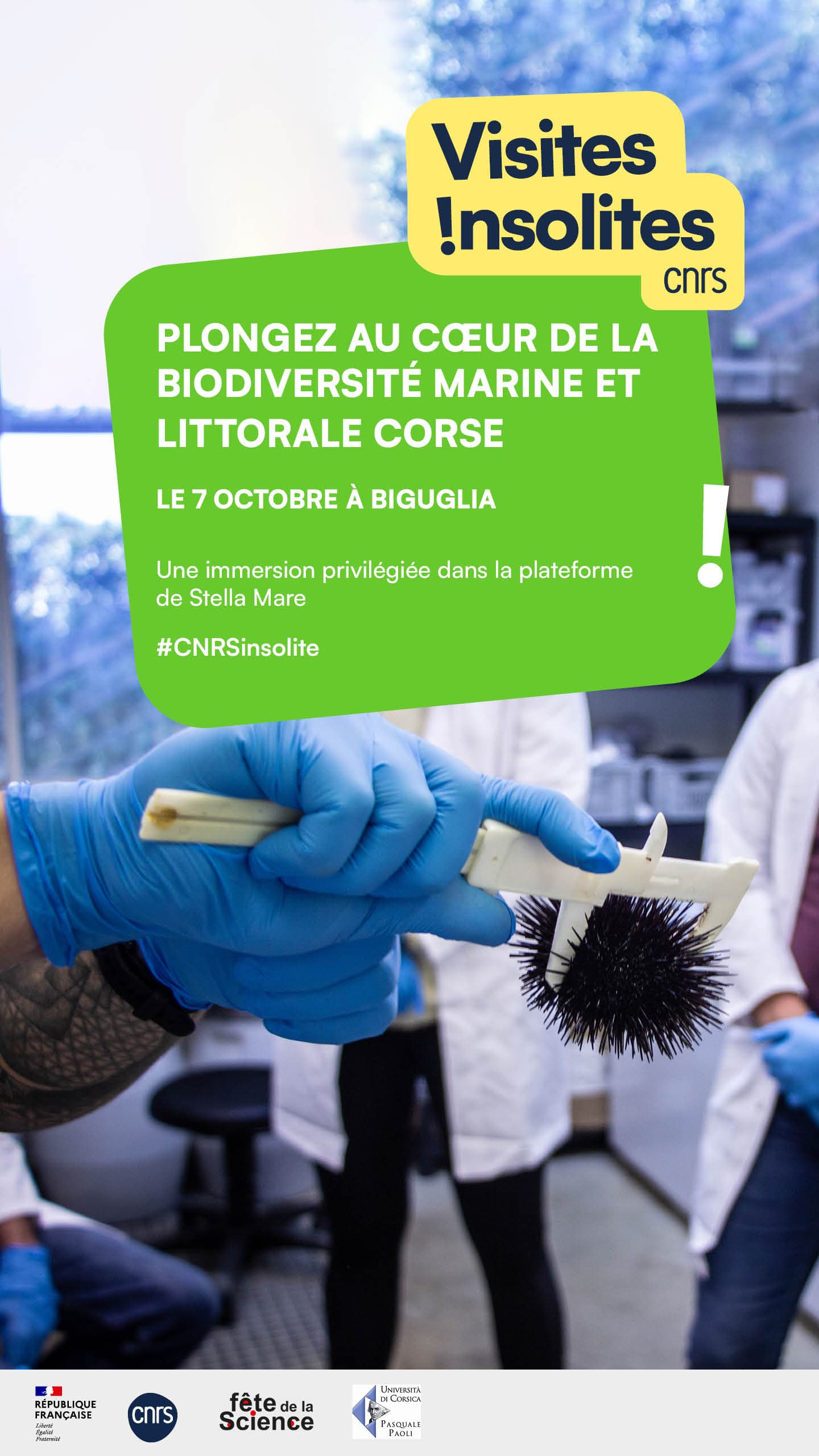 Visites insolites du CNRS