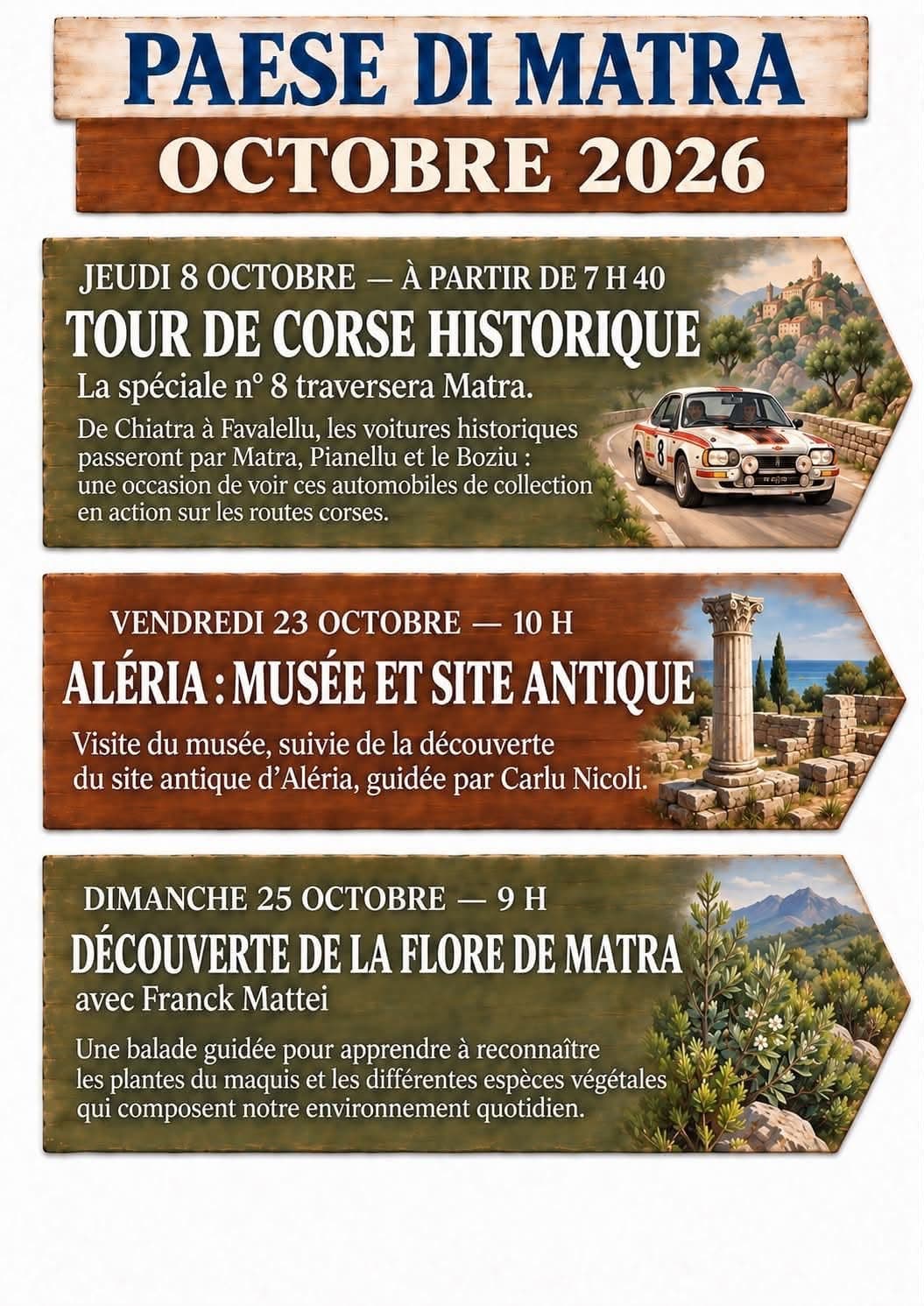 TOUR DE CORSE HISTORIQUE - PAESE DI MATRA