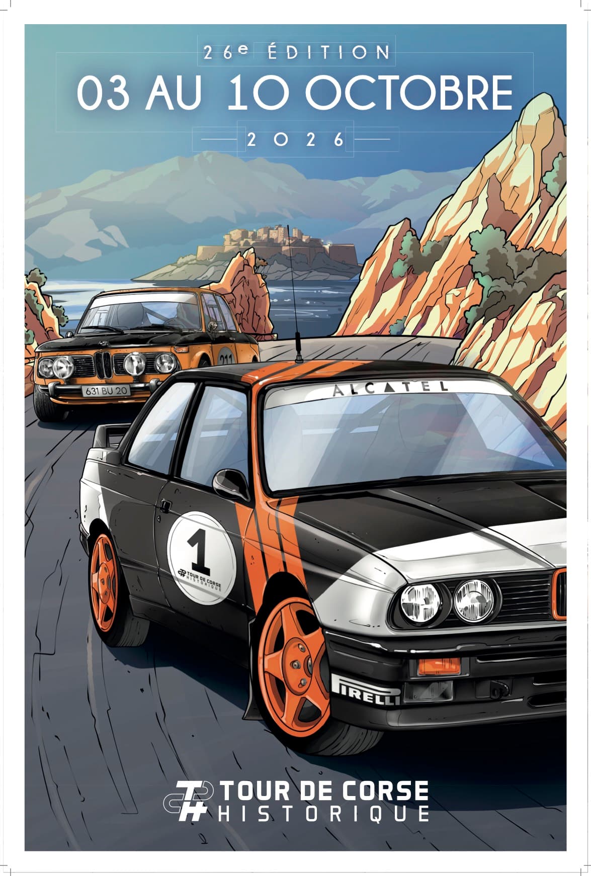 Affiche de TOUR DE CORSE HISTORIQUE AUTOMOBILE - MATRA