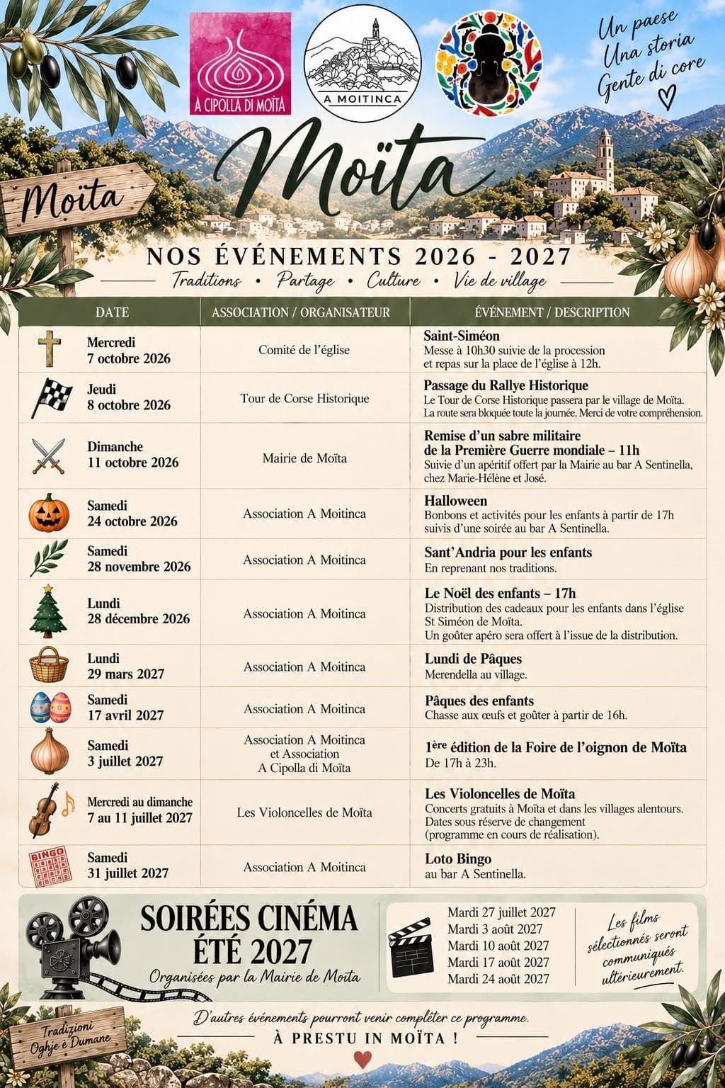 Affiche de FÊTE D'HALLOWEEN - MOÏTA - À PARTIR DE 17H