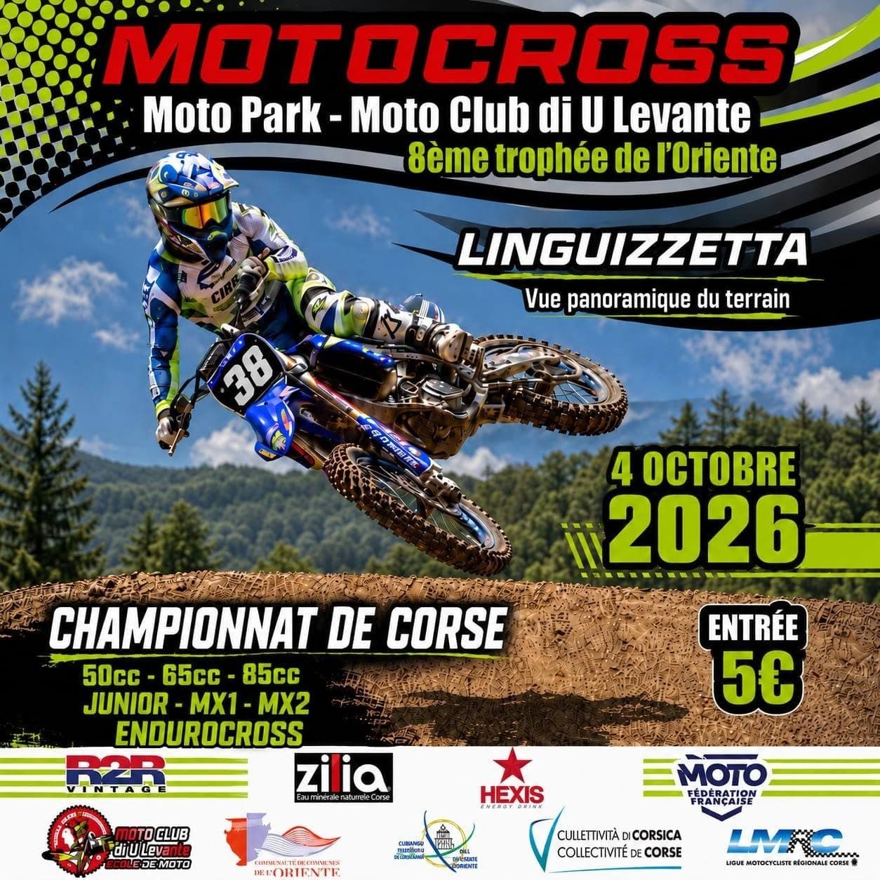 8ÈME TROPHÉE DE L'ORIENTE MOTOCROSS À LINGUIZZETTA