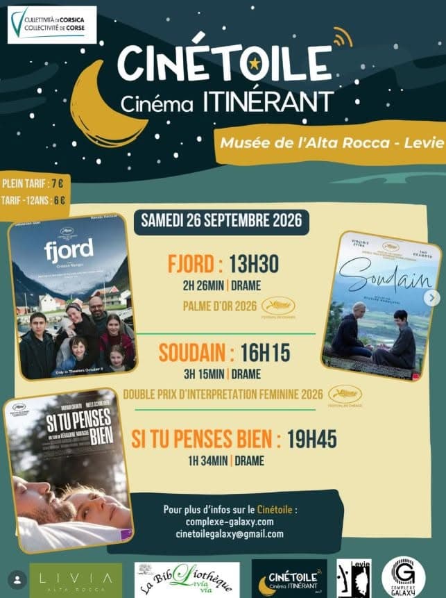 Affiche de Cinétoile – cinéma itinérant