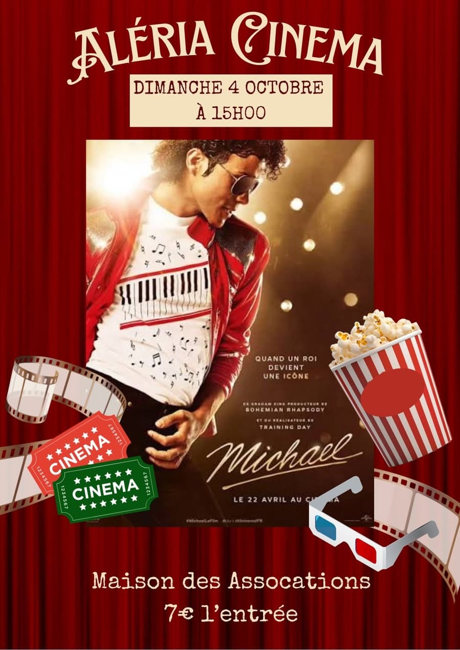 Le Cinéma L'Alba se déplace / Projection du film "Michael" - Maison des Associations