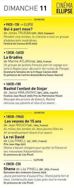 Affiche de Festival du film Documentaire proposé par CORSICADOC autour du thème ''Jeunesse'' / Projection du film "Rashid l'enfant de Sinjar" - Cinéma Ellipse