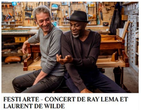 Affiche de Festi Arte : Ray Lema et Laurent de Wilde – Musique du monde